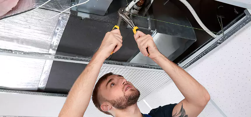 Targeted HVAC Coil & Plenum Commercial Duct Sanitization in North Atlanta